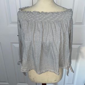 Free people off/on the shoulder blouse